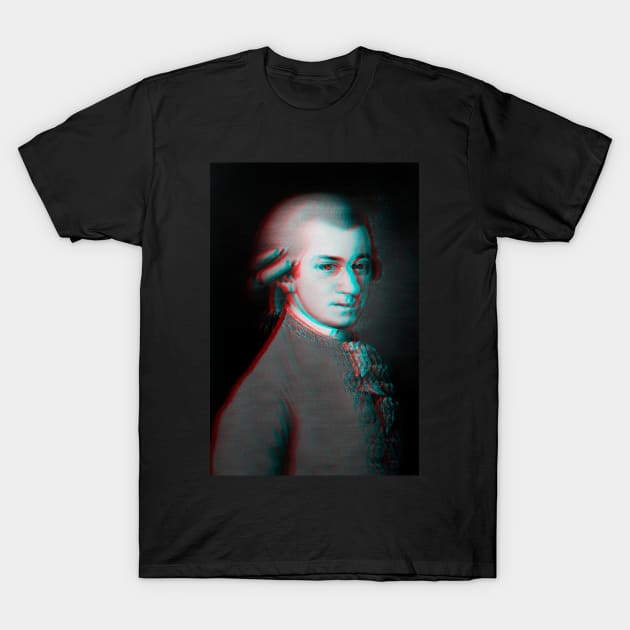 Wolfgang Amadeus Mozart T-Shirt by TheMusicophile